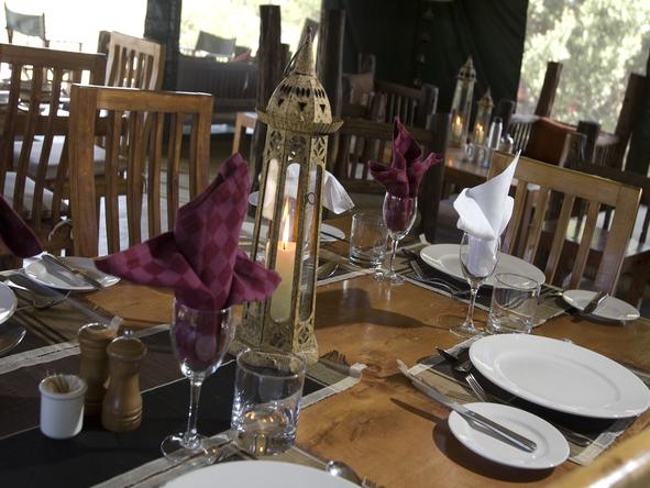 Porini Rhino Camp - Dining 
